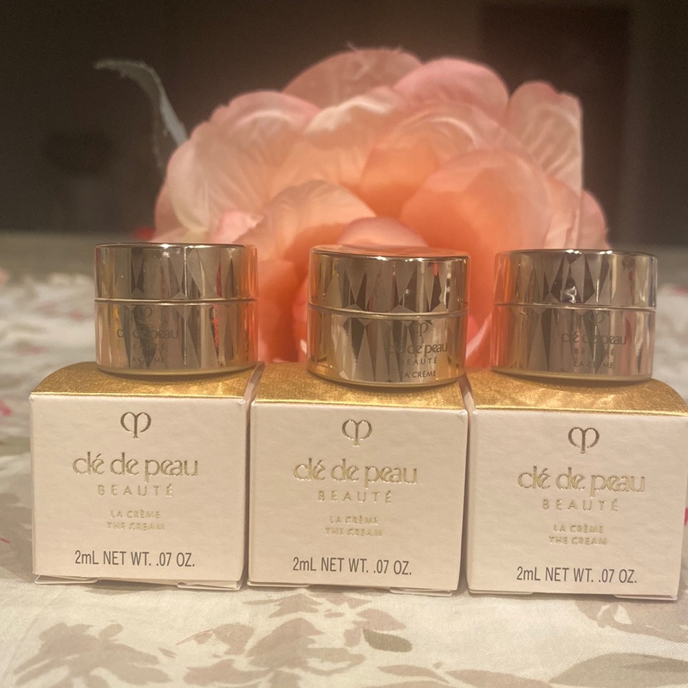 Cle de peau la crème travel size set of 3